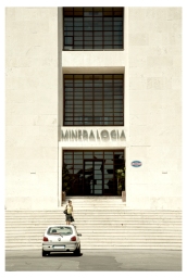 EUR_3647 The Tamoil Museum of Mineralogy (by Giovanni Michelucci) at the university campus of La Sapienza, 1933-35. dim.cm.67x45.